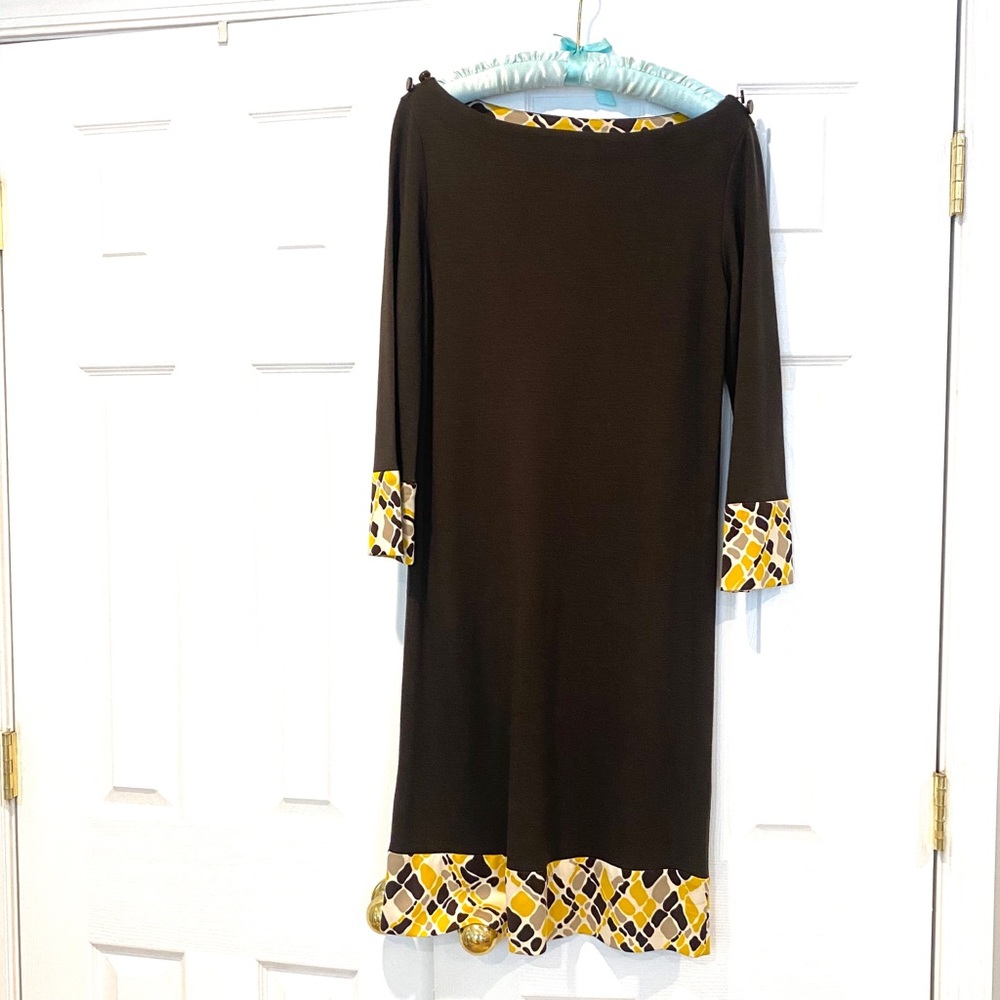 Tory Burch Brown Dress Sz M